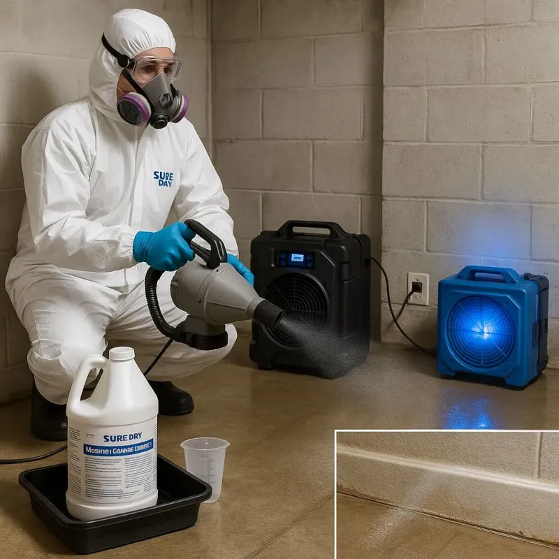 Sanitization and Odor Removal process in Brewster, NY