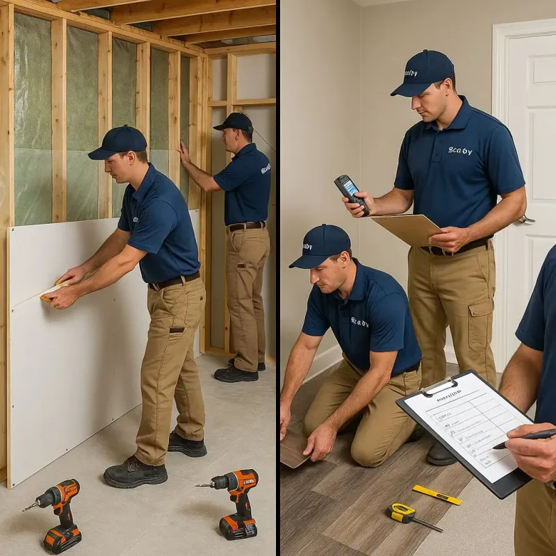 Repairs and Reconstruction process in Brewster, NY
